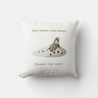 Don't waste your breath, shape the wind ocarina cushion