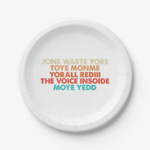 Don't Waste Your Time On Me I Miss You Lyric  Paper Plate