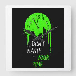 Don't waste your time wall clock 