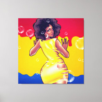 Don't Watch My Back Canvas Print