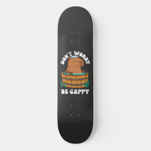 Don't Worry Be Cappy Skateboard