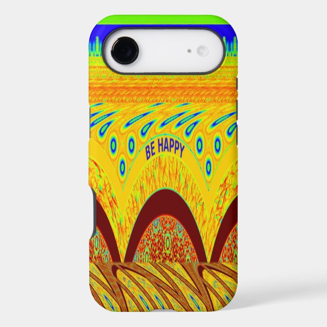 Don't Worry Be Happy Art Print Design (Back)