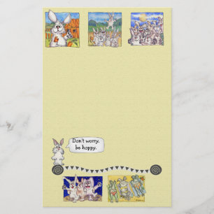 Don't worry, Be Hoppy Stationary Stationery