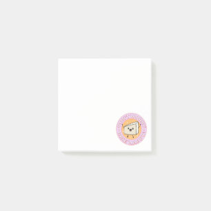 Don't Worry Brie Happy Cheese Post-it Notes