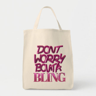 dont worry canvas tote  bag