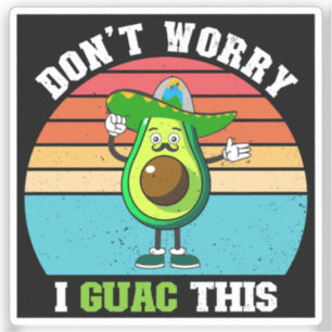 Don't Worry I Guac This Vegetarian Mexican Avocado
