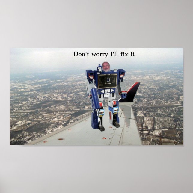 Don't worry I'll fix it. Poster (Front)