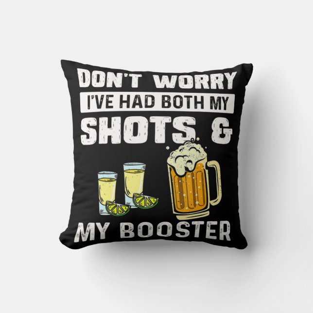 Don't worry I've had both my shots and booster Fun Cushion (Front)