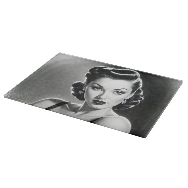 Don't You Believe Me AI Concept Art by Xzendor7 Cutting Board (Corner)