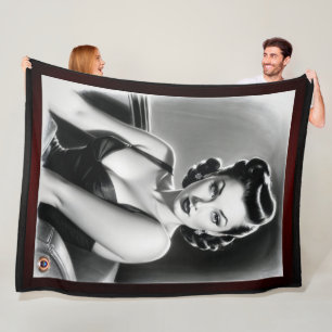 Don't You Believe Me AI Concept Art by Xzendor7 Fleece Blanket