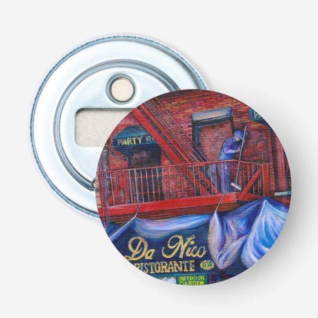 Don't You Love Red Paint? New York City, New York Bottle Opener (Front)