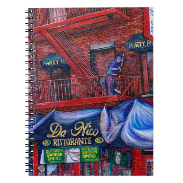 Don't You Love Red Paint? New York City, New York Notebook (Front)