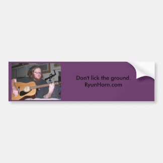 Don'tLickBumperSticker Bumper Sticker