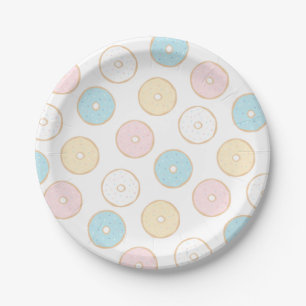 Donut Baby Sprinkle Paper Plate