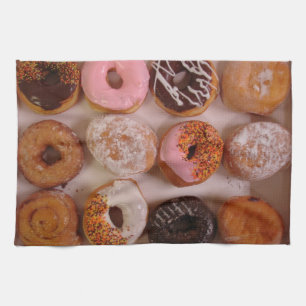 Donut Box! Tea Towel