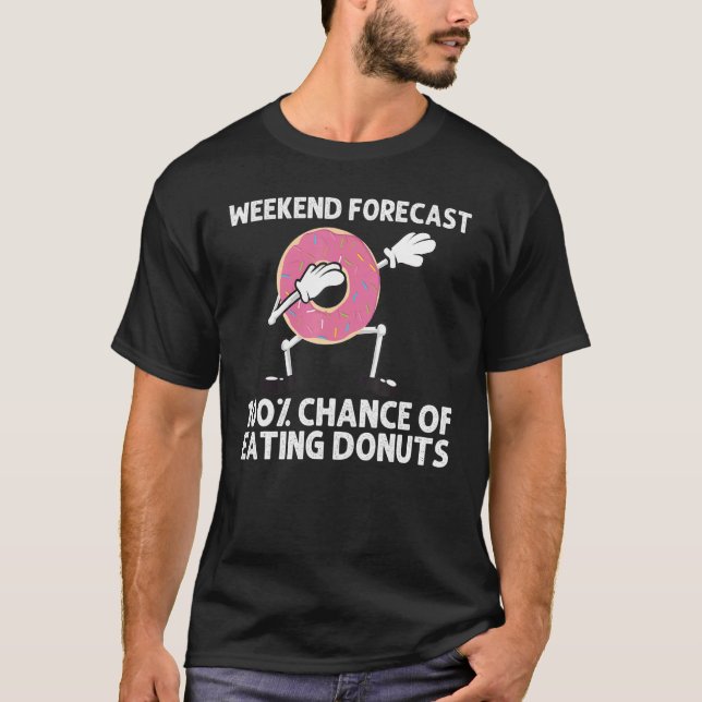 Donut Designs For Men Women Doughnut Foodie Sprink T-Shirt (Front)