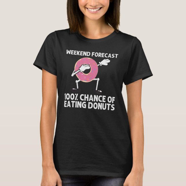 Donut Designs For Men Women Doughnut Foodie Sprink T-Shirt (Front)