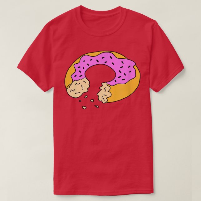 DONUT  Dessert  Food  Doughnut  Bakery  Fried Ring T-Shirt (Design Front)