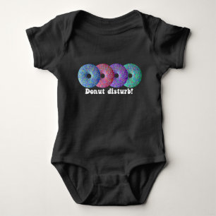 Donut disturb baby bodysuit