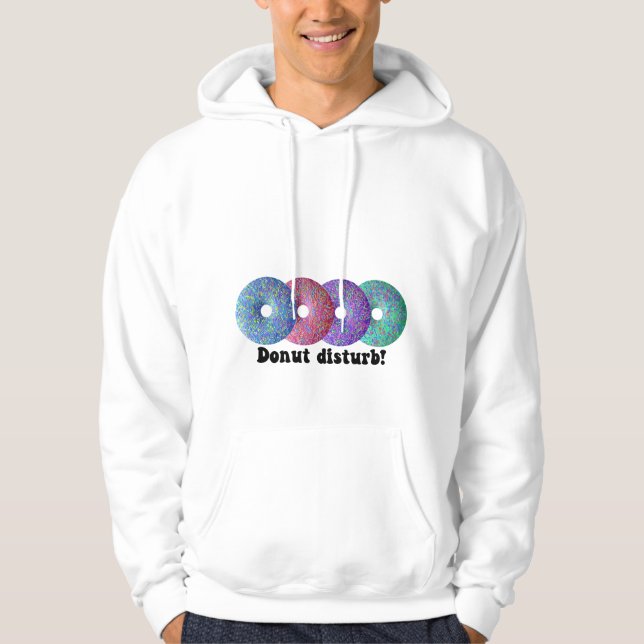 Donut disturb hoodie (Front)