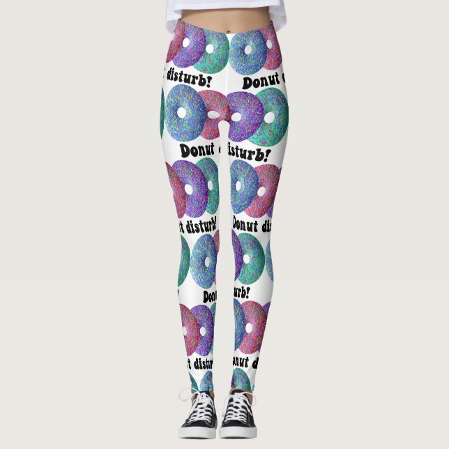 Donut disturb leggings (Front)