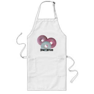 Donut disturb! long apron