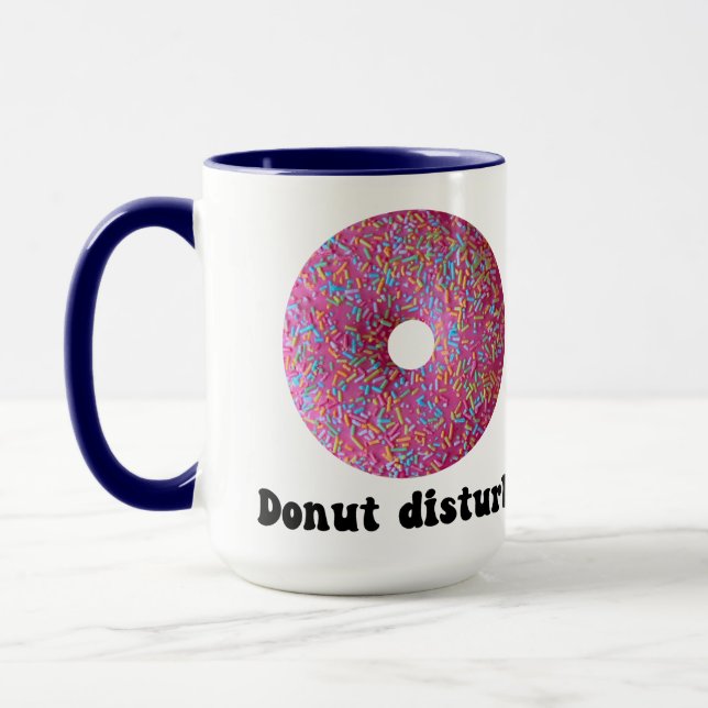 Donut disturb mug (Left)