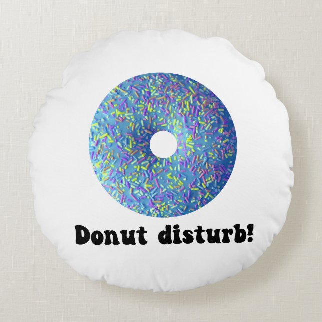 Donut disturb round cushion (Front)