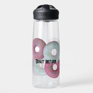 Donut disturb! water bottle