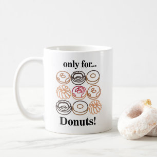 Donut Doughnut Sweet Funny  Coffee Mug