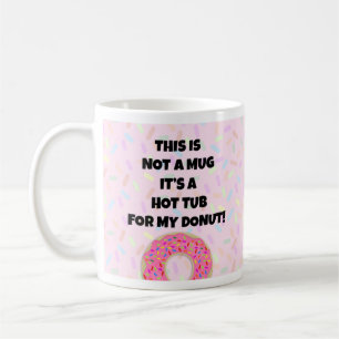 Donut Hot Tub Coffee Mug