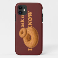 Donut Humor custom iPhone case