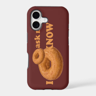 Donut Humor custom iPhone case