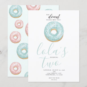 DONUT INVITE