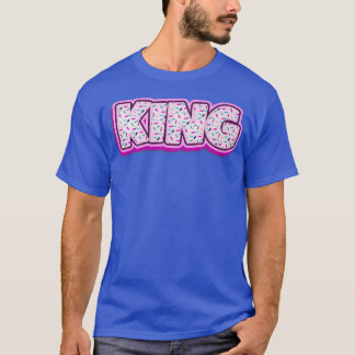 Donut King Baker Donuts Lover Baking Royalty Baked T-Shirt