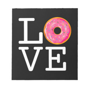 Donut Love Notepad