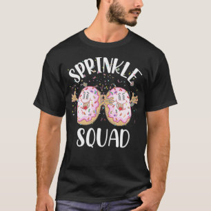 Donut Lover Matching Birthday Cool Donut Sprinkle T-Shirt