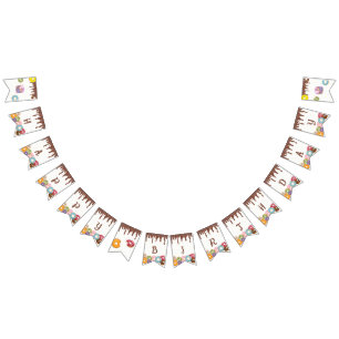 Donut Party Birthday Party Banner 