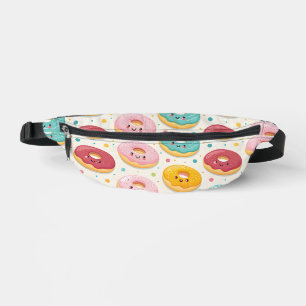 Donut Pattern Bum Bags