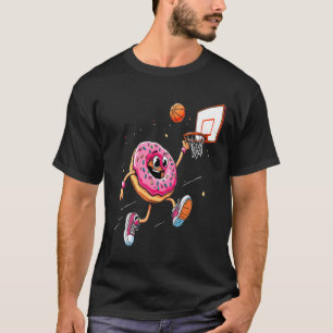 Donut Sketll Player T-Shirt