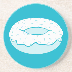 donut sprinkles coaster