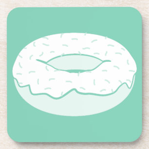 donut sprinkles coaster