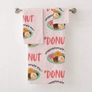 DONUT UNDER ESTIMATE BATH TOWEL SET