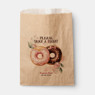 Donut Wedding Favour Bags