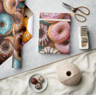 Donut Wrapping Paper