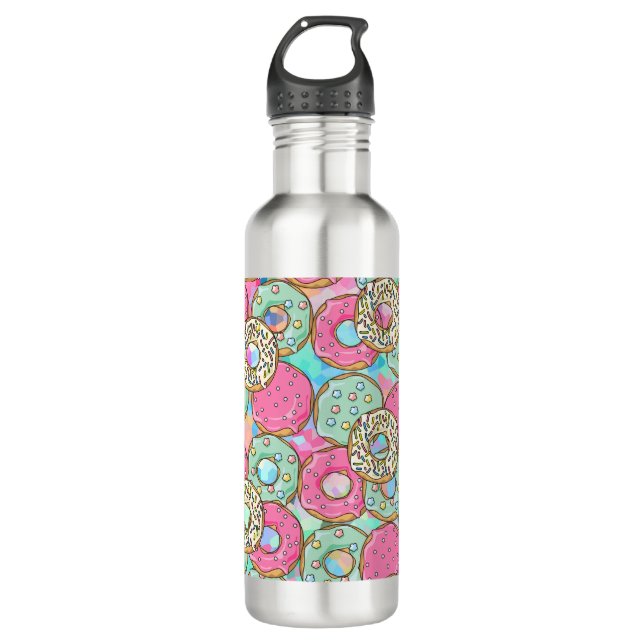 Donuts 710 Ml Water Bottle (Front)