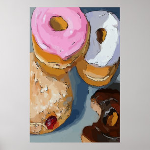 Donuts add text poster