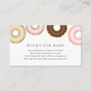 Donuts Books for Baby insert card