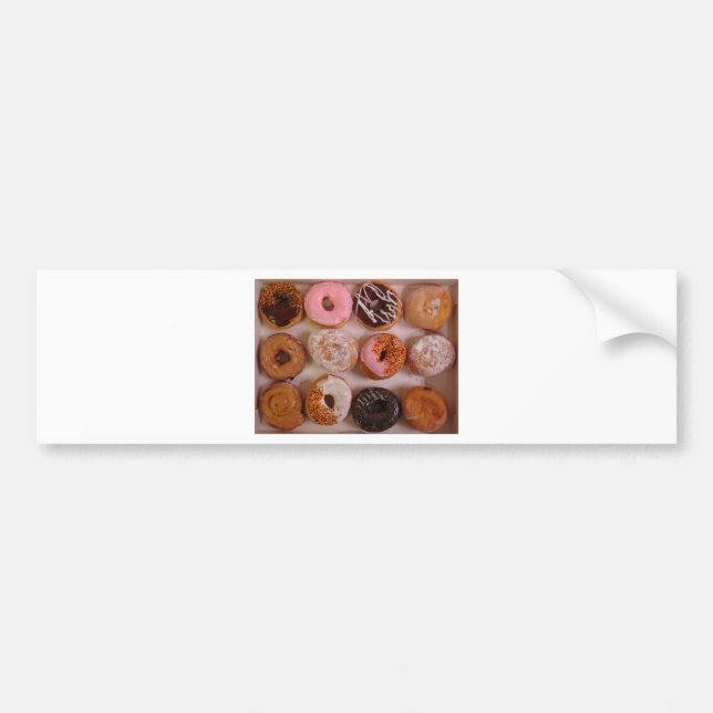 DONUTS! BUMPER STICKER (Front)