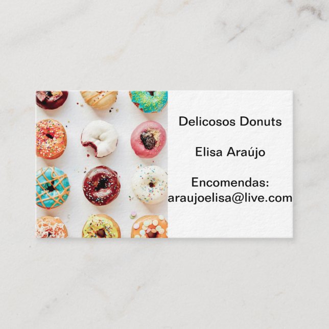 Donuts Business Card (Front)